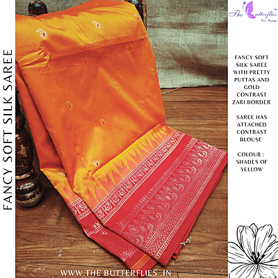 FANCY SOFT SILK SAREE MHTSSIL24835