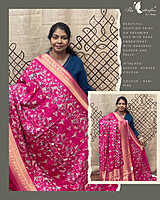 PASHMINA SILK SAREE  RJASPMS24870
