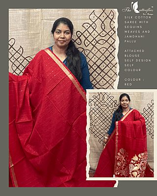 FANCY SILK COTTON SAREE MHTSSCS24866