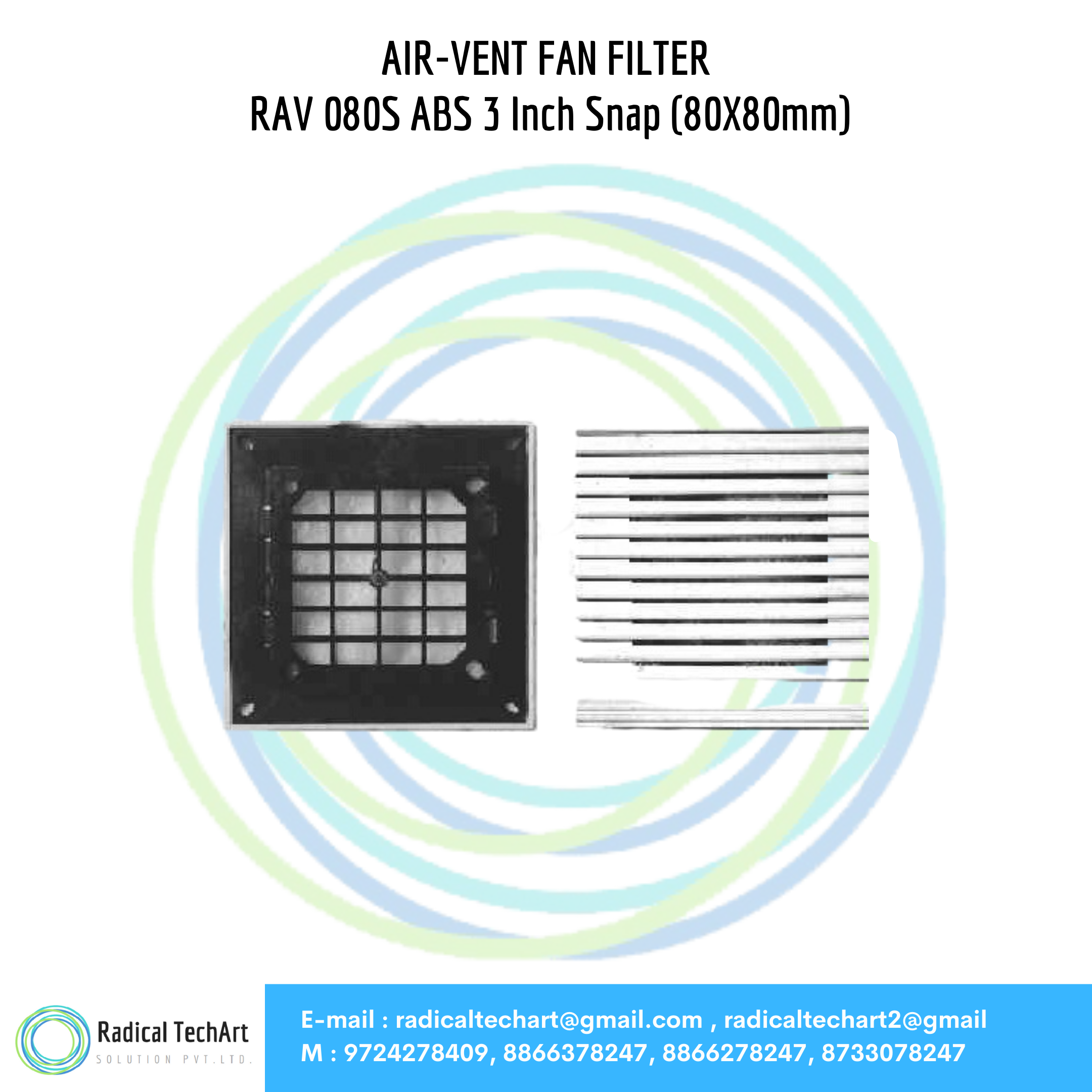 Airvent Fan Filters