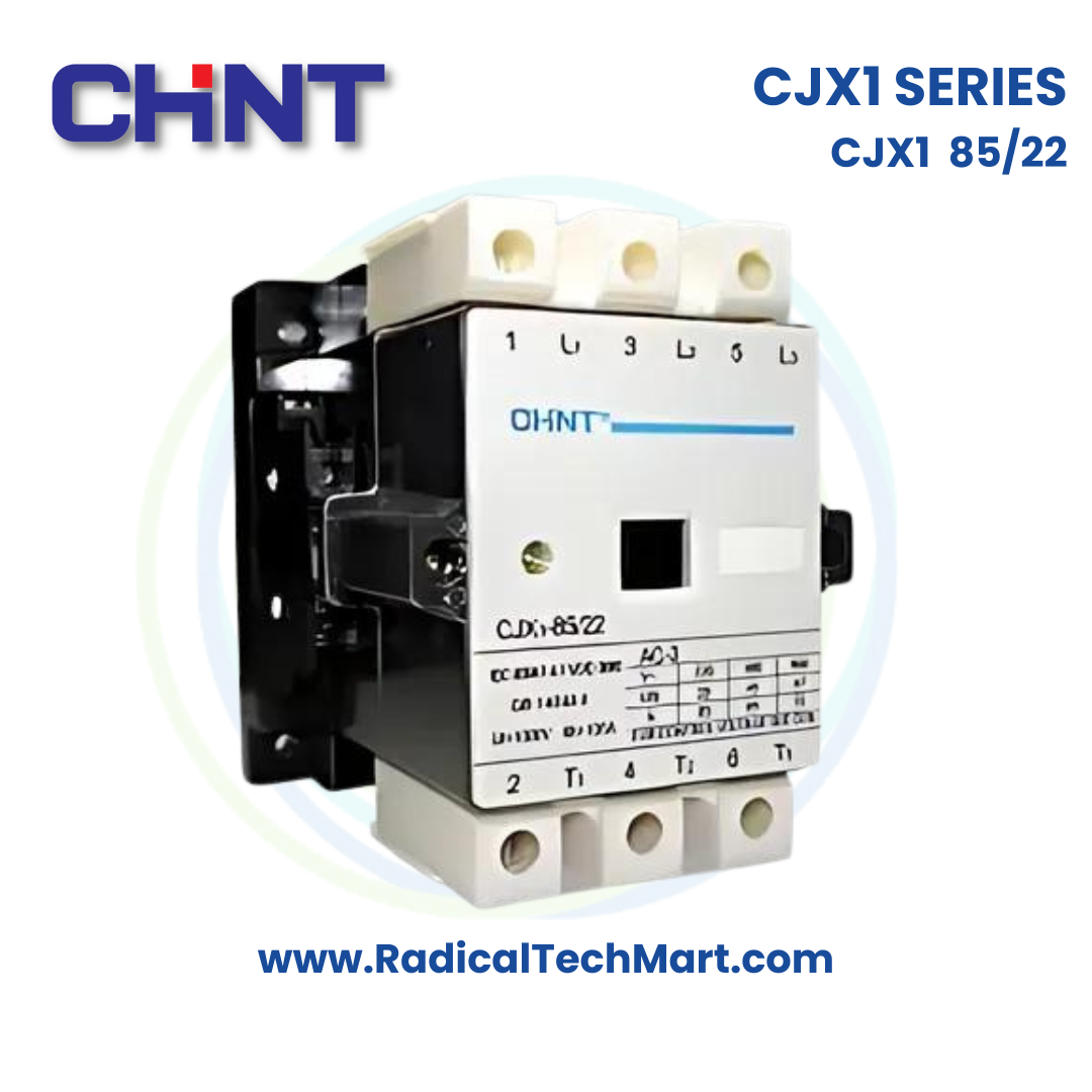 Chint CJX1 85/22 85A 3NO 24V Industrial Contactor