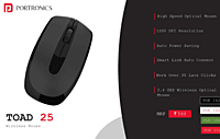 Mouse Portronics wireless