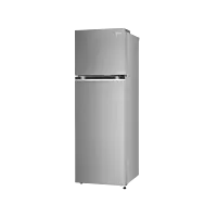 LG 272L Double Door Refrigerator, Convertible, Multi Air Flow, Shiny Steel, 2 Star