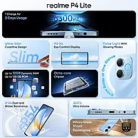 realme P4 Lite 5G (Sea Blue, 64 GB) (4 GB RAM)