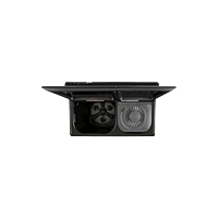 12 KG Washing Machine with Roller Jet Pulsator+, Wind Jet Dry+ , Dual Spin Shower, Onyx Black, 5 Star