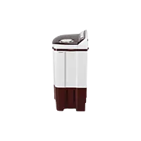 LG 8 Kg Semi Automatic Washing Machine with Roller Jet Pulsator, Wind Jet Dry, Burgundy, 5 Star
