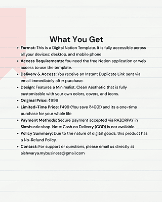 The Ultimate Life Notion Dashboard