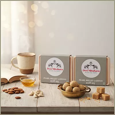 Bajara (Pearl Millet) Laddoo