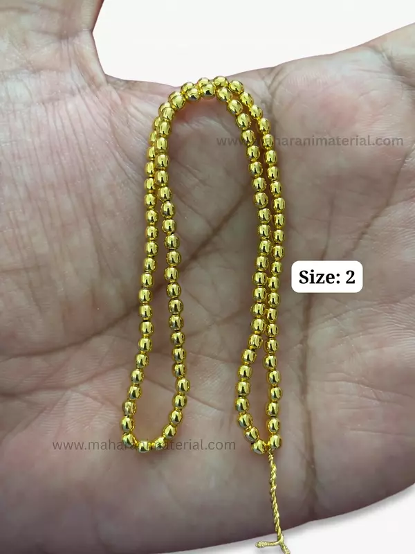 plain micro gold plated ball