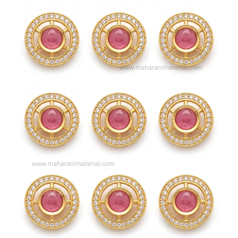 Diamond Kundan Round 