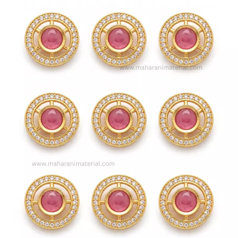 Diamond Kundan Round 
