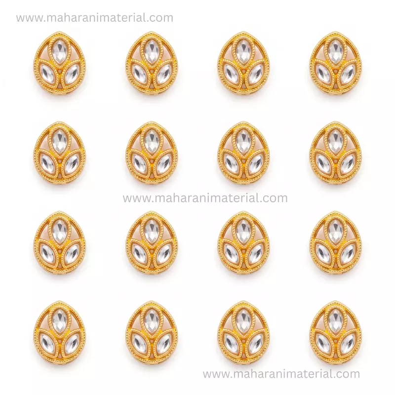 Flower Kundan 3D