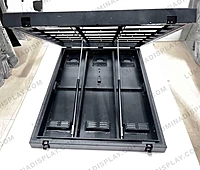 Stackable clamshell MS GI outdoor LED cabinet 960 x 1280 mm, front service – Lumina Display Systems