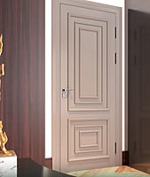 Modern Sophistication 3D HDHMR Moulding Door in Taupe