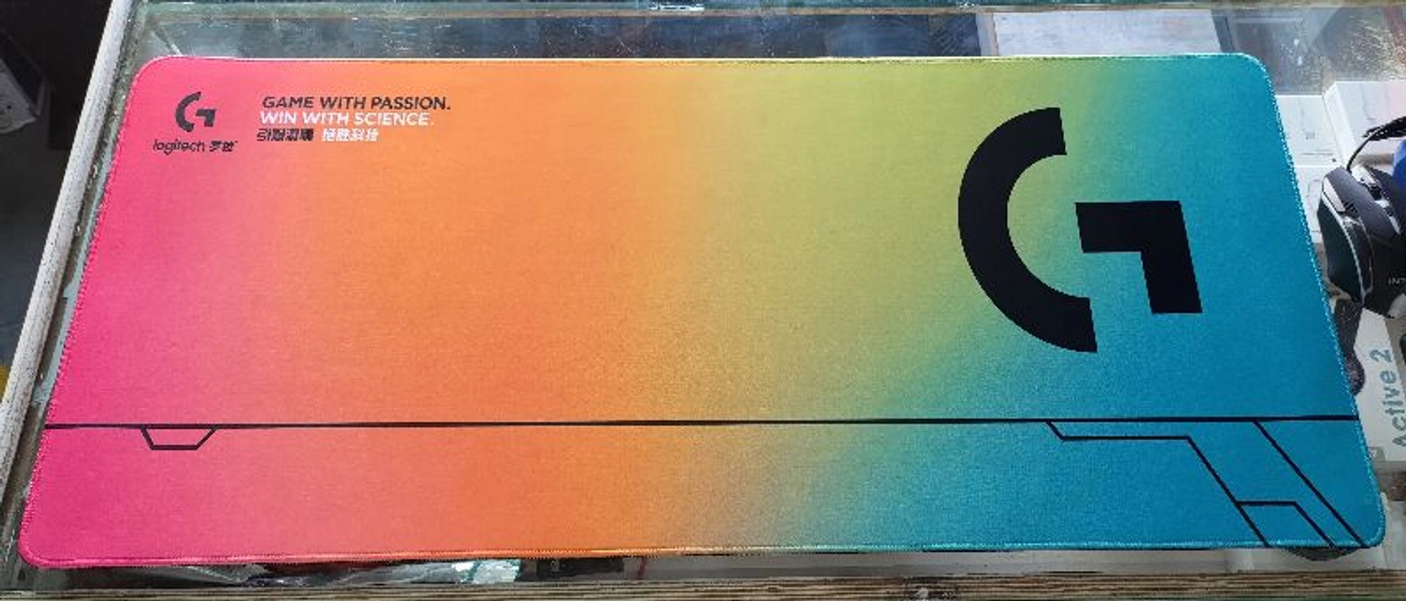 Gaming Mouse Pad | Large Extended Desk Mat | Non-Slip Base & Textured Surface for Gamers, Office & Home Use-90x40x0.4cm Gaming Mouse Pad | Large Extended Desk Mat | Non-Slip Base & Textured Surface for Gamers, Office & Home Use-90x40x0.4cm