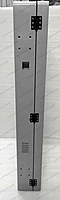 Double-sided pole-mount GI LED cabinet 640 x 1280 mm for outdoor standee displays – Lumina