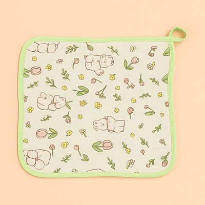 Muslin Crepe Wash cloth / Face towel - Colour Printed - Pack of 5 (Assorted) Muslin Crepe Wash cloth / Face towel - Colour Printed - Pack of 5 (Assorted)