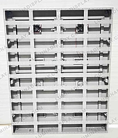 Portrait-format MS GI outdoor P4 LED cabinet 1280 x 1600 mm, back service – Lumina Display Systems