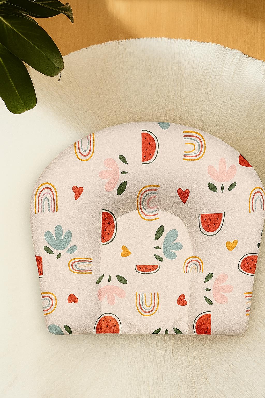 Infant Baby Pillow – Organic and Soft (Peach)