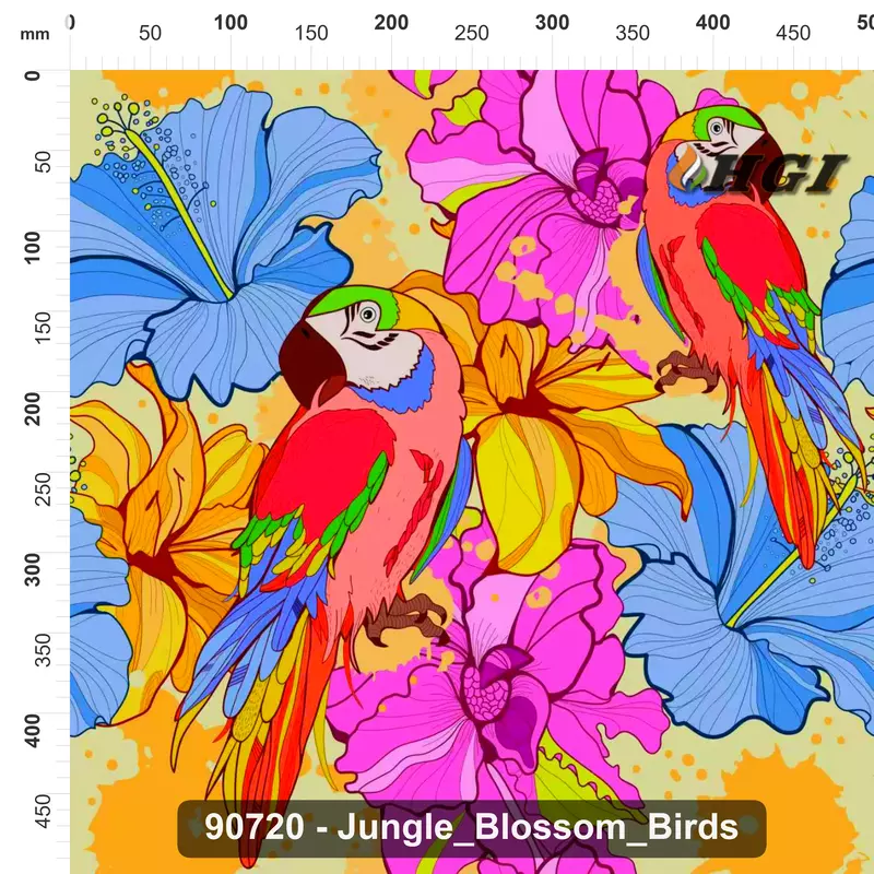 90720 Jungle Blossom Birds
