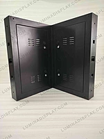 90 degree MS GI corner LED cabinet 1280 x 800 mm P4, powder-coated – Lumina Display Systems