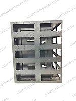 90 degree MS GI corner LED cabinet 1280 x 800 mm P4, powder-coated – Lumina Display Systems