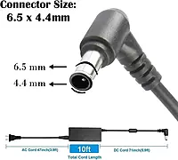 Laptop Adapter compatible for SONY (4.7A 19.5V) - 6.5mm x 4.4mm Pin