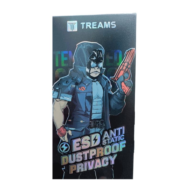 Treams ESD Anti Dust Proof Privacy Tempered Glass Screen Protector