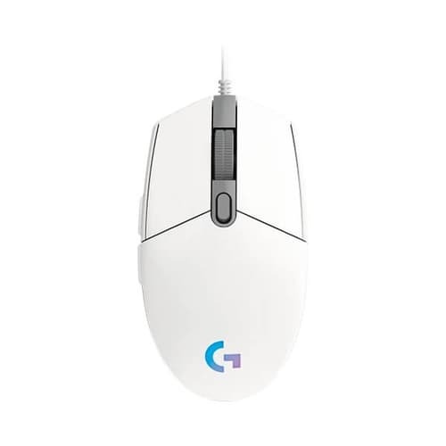 Logitech G203 Lightsync RGB Gaming Mouse – 8000 DPI | 6 Buttons | White