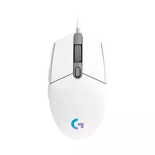 Logitech G203 Lightsync RGB Gaming Mouse – 8000 DPI | 6 Buttons | White