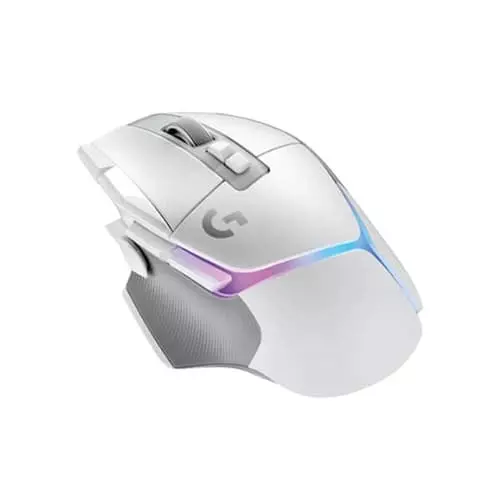 Logitech G502 X Plus Lightspeed RGB Wireless Gaming Mouse – HERO 25K | White