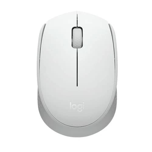 Logitech M171 Wireless Optical Mouse – 1000 DPI Ambidextrous White