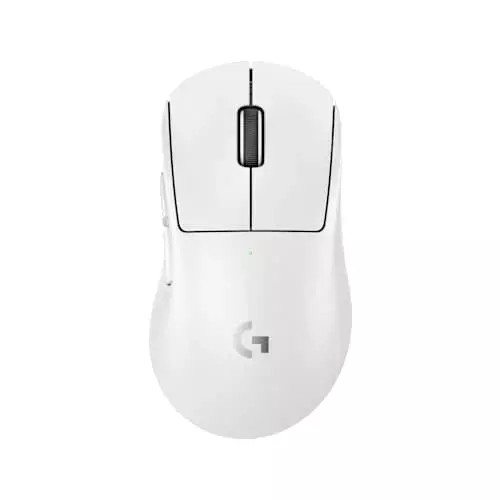 Logitech G Pro X Superlight 2 DEX Wireless Gaming Mouse – White | 8000Hz | HERO 2