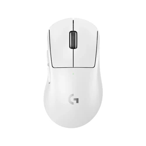 Logitech G Pro X Superlight 2 DEX Wireless Gaming Mouse – White | 8000Hz | HERO 2