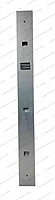 Square 1280 x 1280 mm MS GI outdoor LED cabinet, powder-coated matte, back service – Lumina