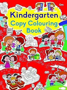 Copy Colouring Book Kindergarten