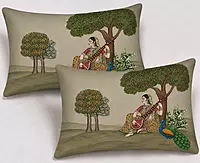 Peacock 7D Digital Print Bedsheet Soft, Stylish & Premium Quality Bed Sheet King-225 x 250 CM)
