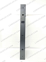 MS GI outdoor P4 LED cabinet 640 x 1280 mm, powder-coated matte, back service – Lumina