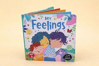 My Feelings – Slide & Learn Board Book About Emotions