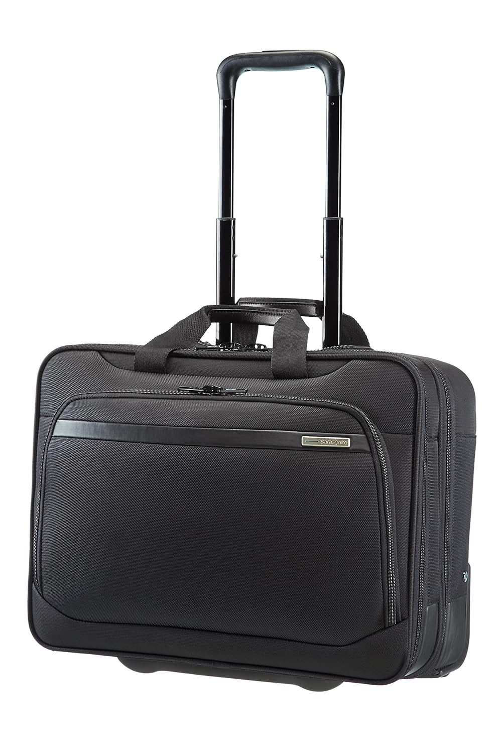 Samsonite Vectura Laptop Rolling Tote – Office Travel Bag | Polyester | Black