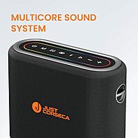 Just Corseca Sonic Surge 240W Bluetooth Speaker – BT 5.0 | TWS | 15H Playtime | Black