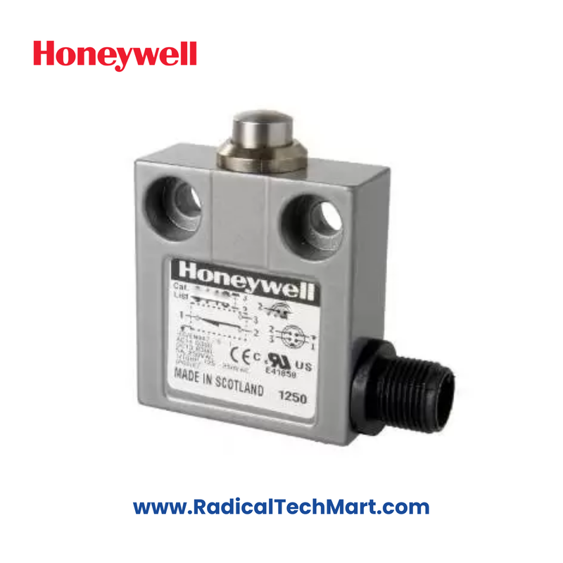 Honeywell 914CE1-3A Limit Switch with Top Pin Plunger and 3ft Cable
