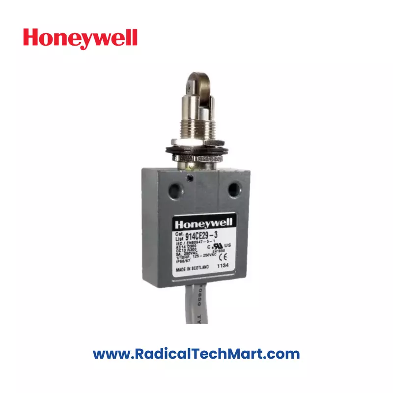 Honeywell 914CE16-N79 Limit Switch with M12 Male Connector and SPDT Snap Action Contacts