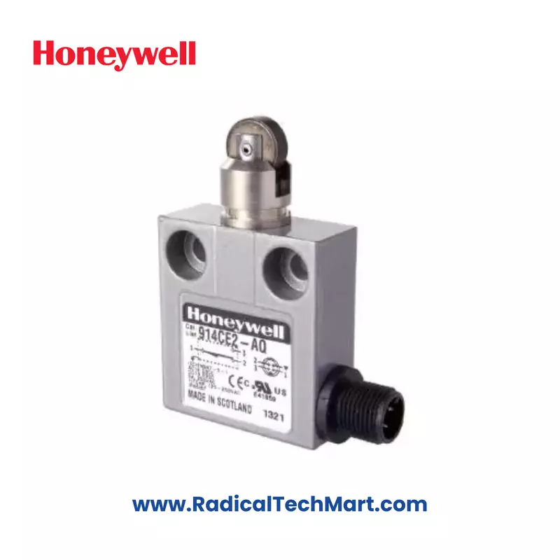 Honeywell 914CE2-AQ Limit Switch with Top Pin Plunger and 3ft Cable
