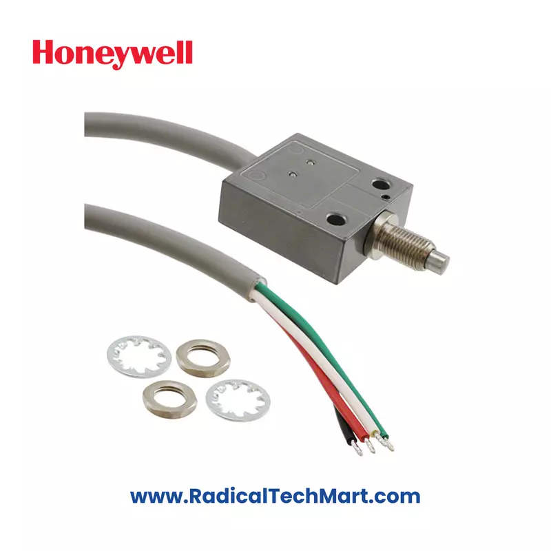 Honeywell 914CE27-3 Panel Mount Limit Switch with Top Pin Plunger and 3ft Cable