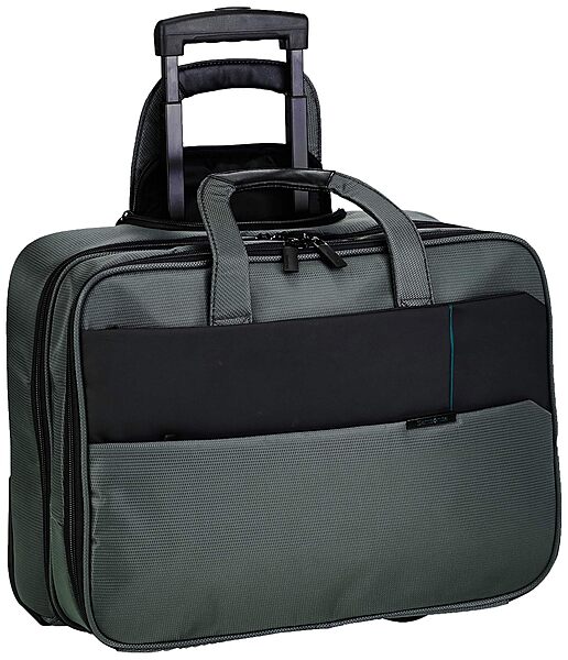 Samsonite Tech-ICT 16.4″ Laptop Roller Case – 26L Rolling Tote | Grey
