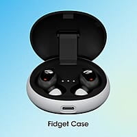 Zebronics Zeb-Sound Bomb N1 True Wireless In Ear Earbuds with ENC, Gaming Mode (up to 50ms), up to 18H Playback, Bluetooth V5.2, Fidget Case, Voice Assistant, Splash Proof, Type C, and Mic