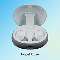 Zebronics Zeb-Sound Bomb N1 True Wireless In Ear Earbuds with ENC, Gaming Mode (up to 50ms), up to 18H Playback, Bluetooth V5.2, Fidget Case, Voice Assistant, Splash Proof, Type C, and Mic