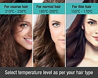 Havells HS4152 Titanium plates professional Hair Straightener; Adjustable temperature with instant heating