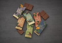 SMOOR True Bars Premium Chocolate Gift Pack 100% Cocoa Butter Couverture Chocolate Bars Luxury Gift Box For  Special Occasions 300gm